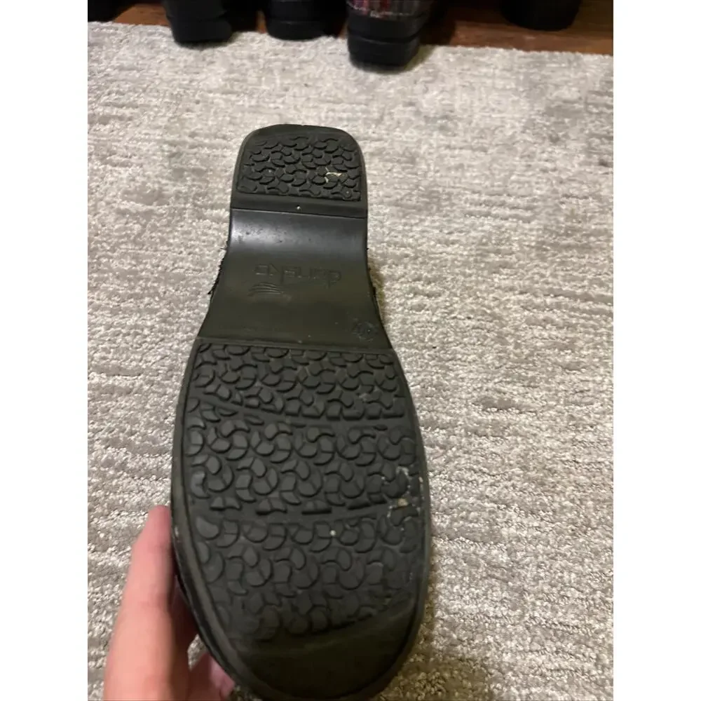DANSKO Professional XP Clogs Black Leather 40 EU 9 US